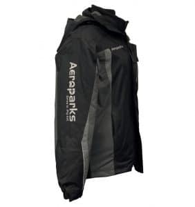 Custom Jackets with Your Logo - Aero Parks - Jacket - Black - Corporate Apparel - Heat Transfer - Screen Printing - Embroidery