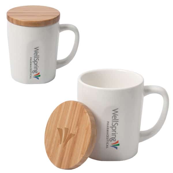 Bamboo Lid Customized Mug - Winter 2021