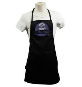 Custom Aprons With your Custom Logo - Coffee Place - Apron - Black - WorkwearToronto.com-workwear-toronto - Corporate Apparel in GTA