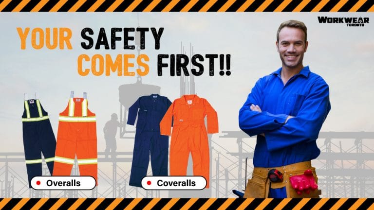 Coveralls and Overalls Decorated With Your Logo - WorkwearToronto.com - Heat Transfer - Screen Printing - Embroidery - Custom clothing near me