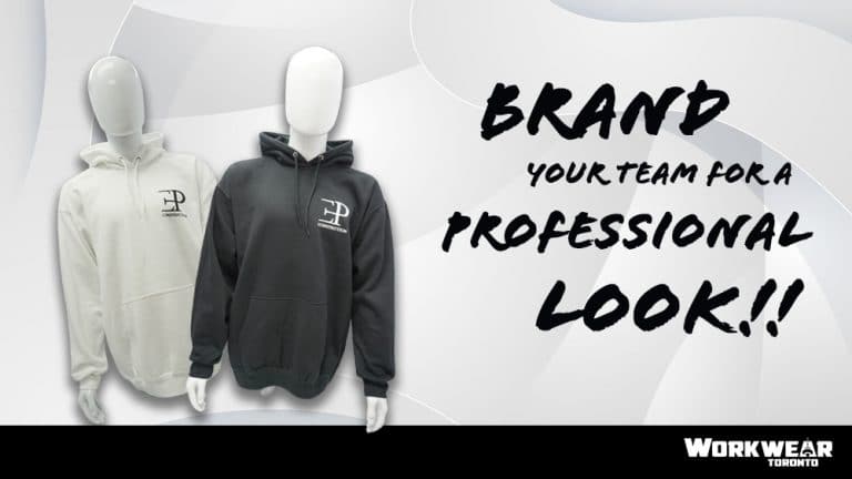 Custom Decorated Apparel - EP Construction - Heat Transfer - Emrboidery - Screen Printing Black & Hoodie - Custom Clothing in GTA