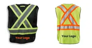 Custom Safety Vests in Toronto - Heat Press - Workwear Toronto