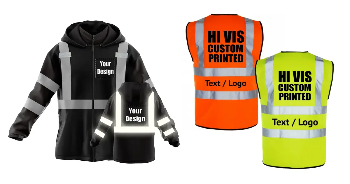 Custom decorated hi-vis jackets in Toronto - Workwear with your logo