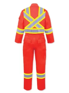 Fire Retardant Coverall - Workwear Toronto - Orange - WTBK1700FRC-ORG - Back