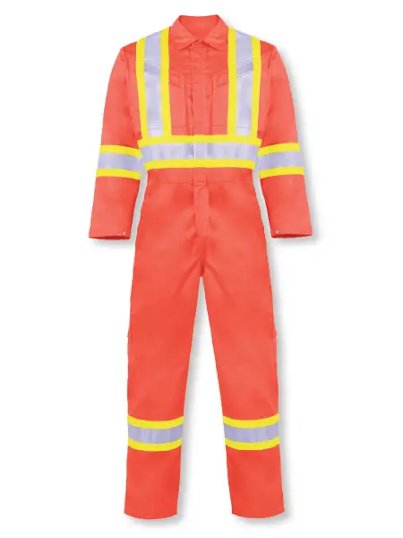 Fire Retardant Coverall - Workwear Toronto - Orange - WTBK1700FRC-ORG - Front