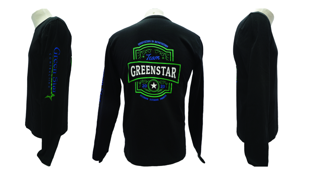 Green Star Contracting - WorkwearToronto.com - T-shirts with custom logo