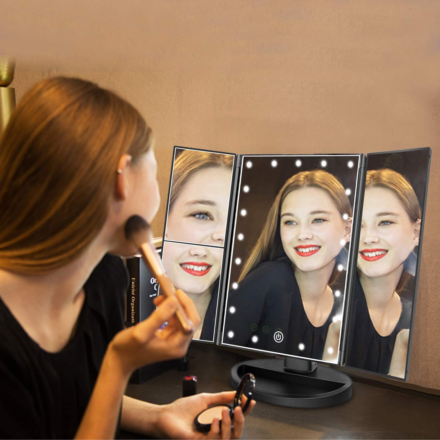 Lighted Makeup Mirror - WorkwearToronto.com - Best Christmas Gift Ideas For Ladies