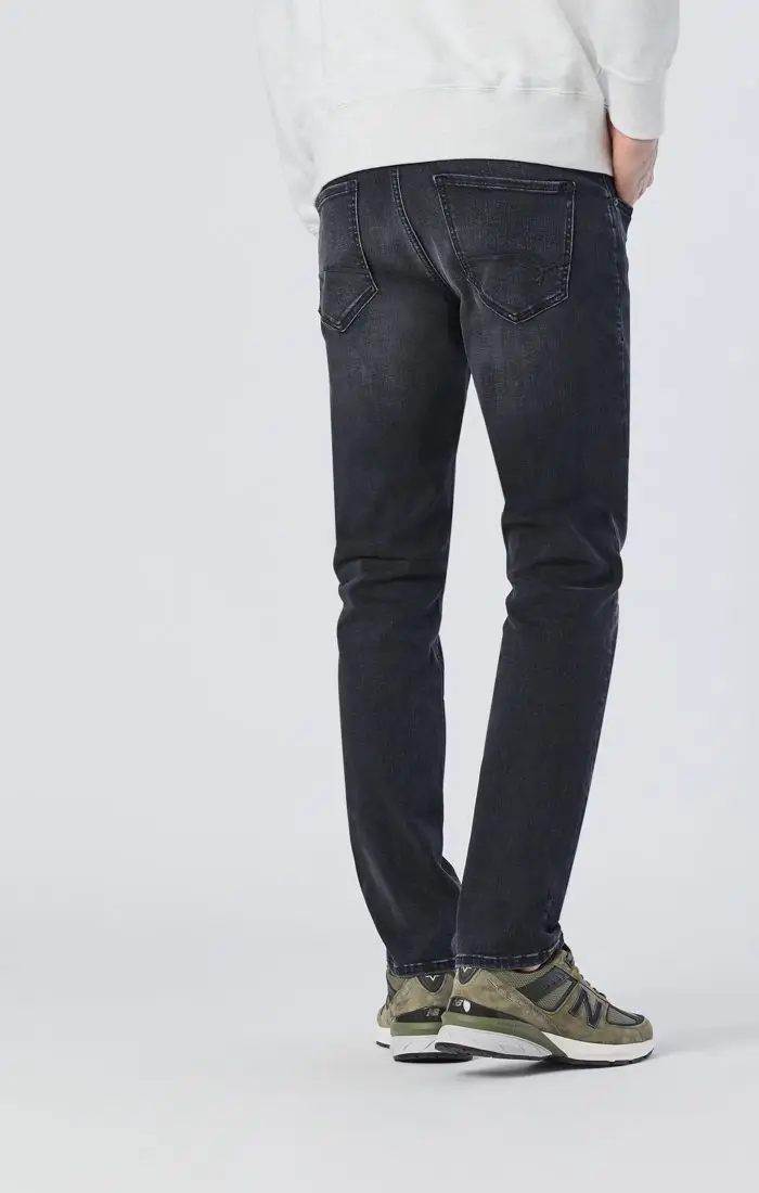 MAVI0035134656M - Marcus Grey Organic Move Jeans With Optional Decoration - Back