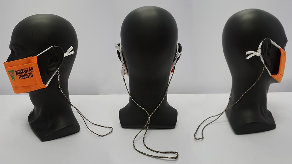 Mask Necklace - Mask Hanger - Custom Logo - Custom Products - Promotional Products