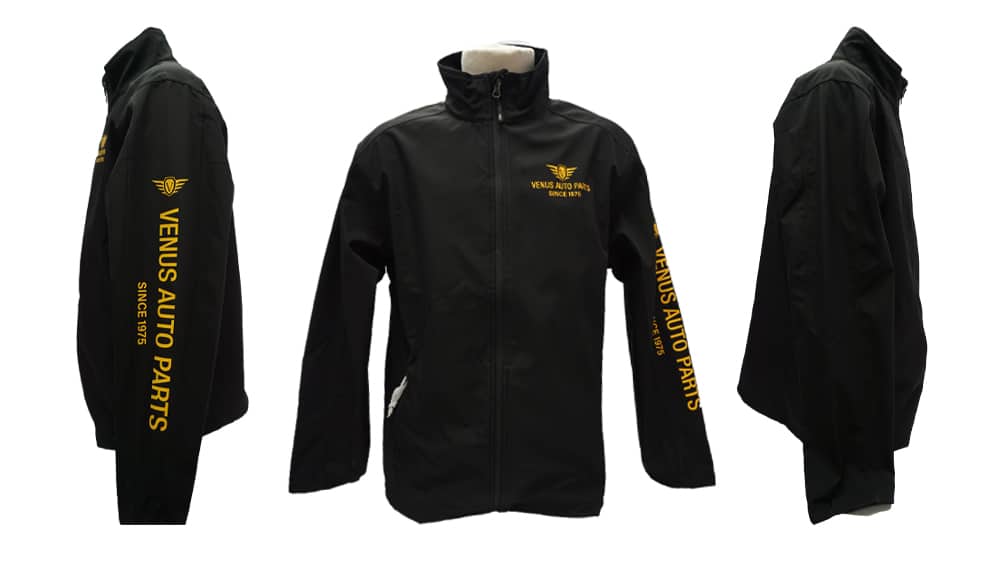Venus Autoparks - WorkwearToronto.com - Custom Decorated Jackets with custom logo