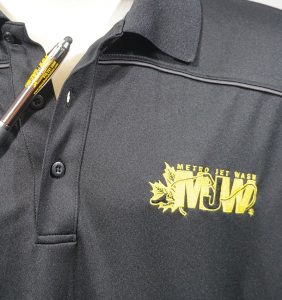 Custom Shirts - Polos - WT - Metro Jet Wash - T-shirt - Closeup - Workwear Toronto - WorkwearToronto.com - Your Logo - Embroidery