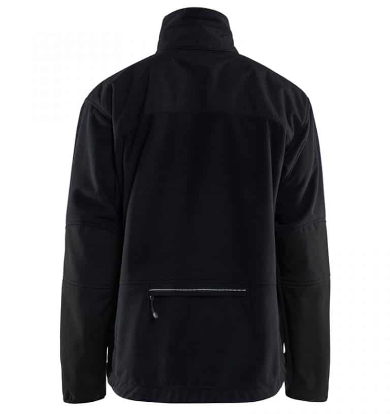 Custom Logo - Fleece jackets - WTBL4855 - Black - Back - Workwear Toronto - Custom Branded items - Heat Transfer, Screen Printing & Embroidery - GTA - Brampton - Etobicoke - Mississauga