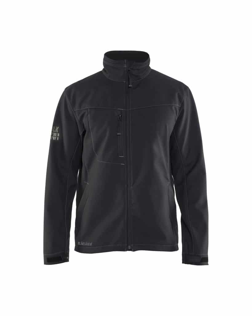 WTBL4957 - WorkwearToronto.com - Men's Softshell Jacket - Black