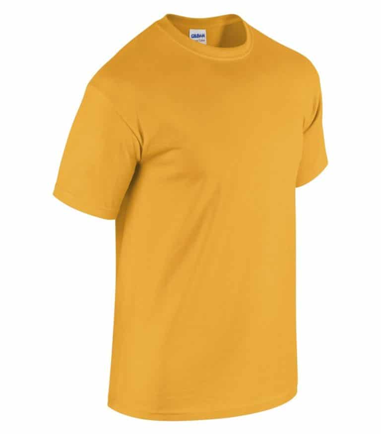 WTSM5000 - Gold - WorkwearToronto.com - Men's T-Shirts With Custom Logo