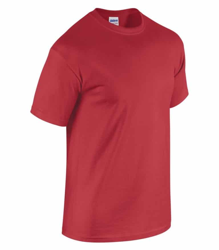 WTSM5000 - Red - WorkwearToronto.com - Men's T-Shirts With Custom Logo