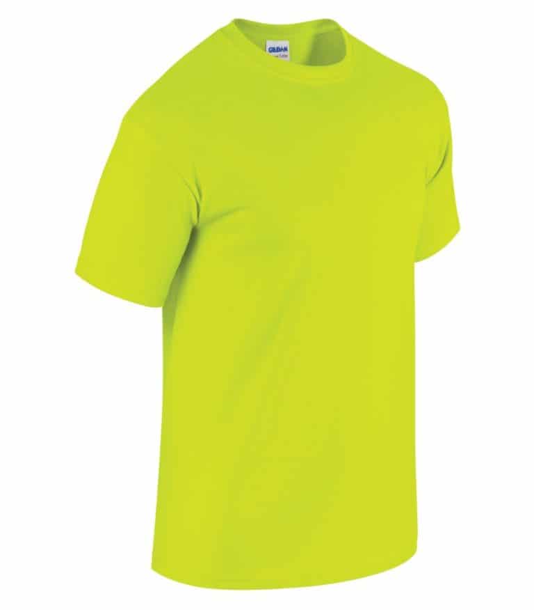 WTSM5000 - Safety Green - WorkwearToronto.com - Men's T-Shirts With Custom Logo
