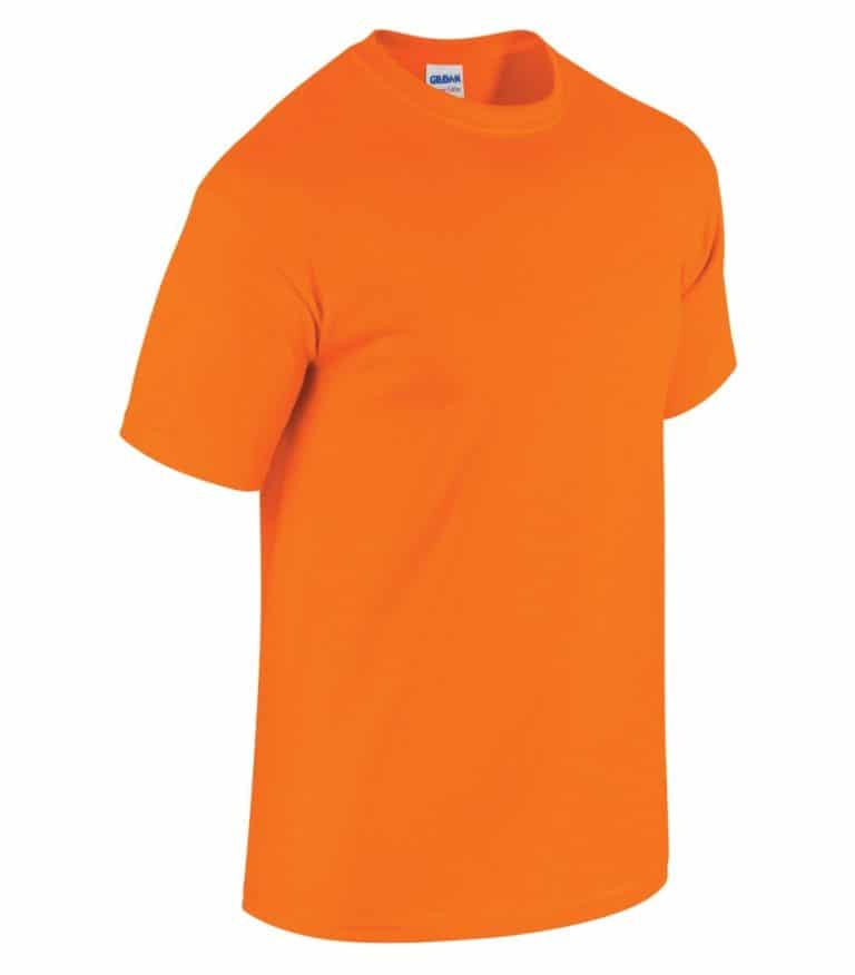 WTSM5000 - Safety Orange - WorkwearToronto.com - Men's T-Shirts With Custom Logo