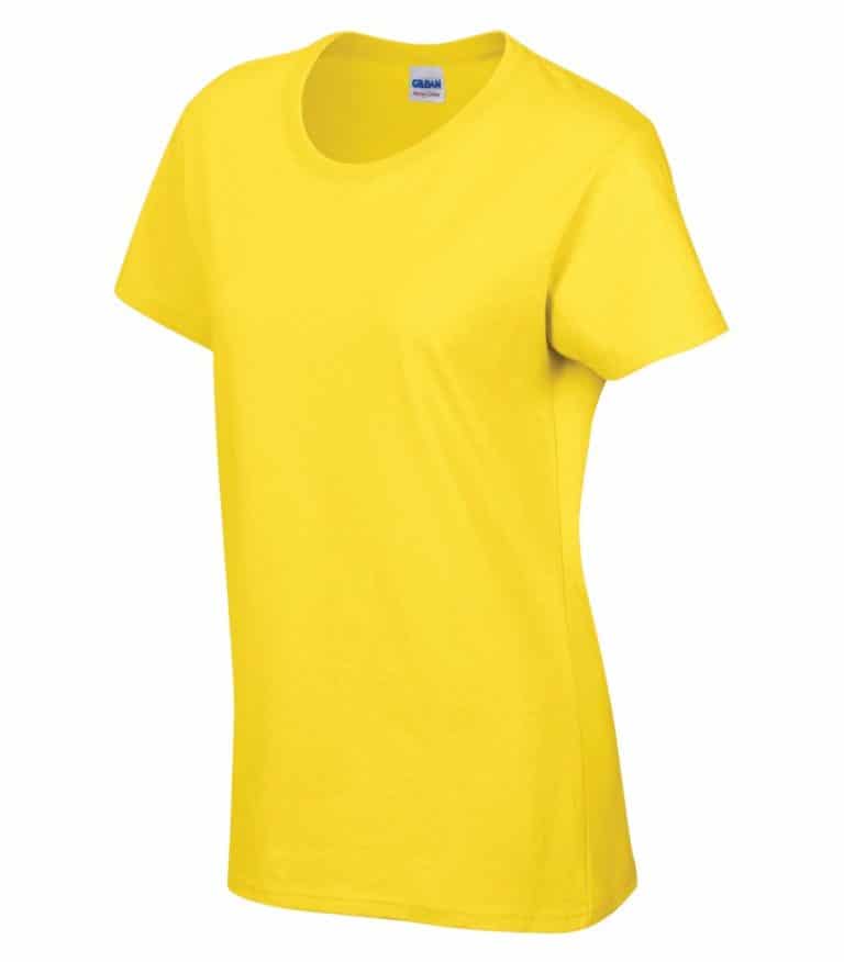 WTSM5000L-W - Daisy - WorkwearToronto.com - Women's T-Shirt With Optional Logo - Custom T Shirts in Mississauga