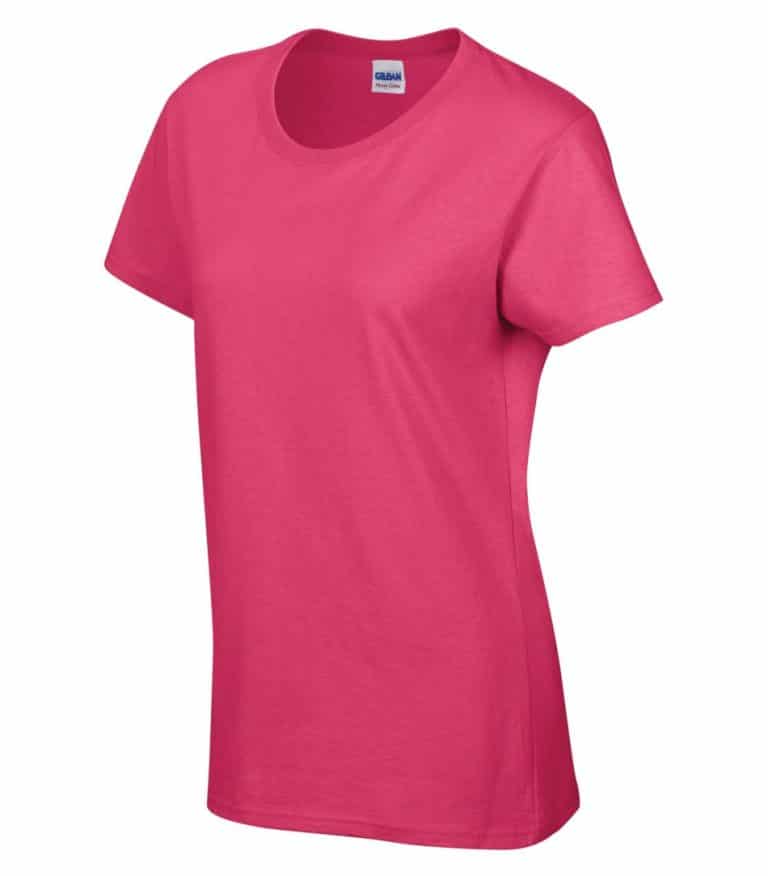 WTSM5000L-W - Heliconia - WorkwearToronto.com - Women's T-Shirt With Optional Logo