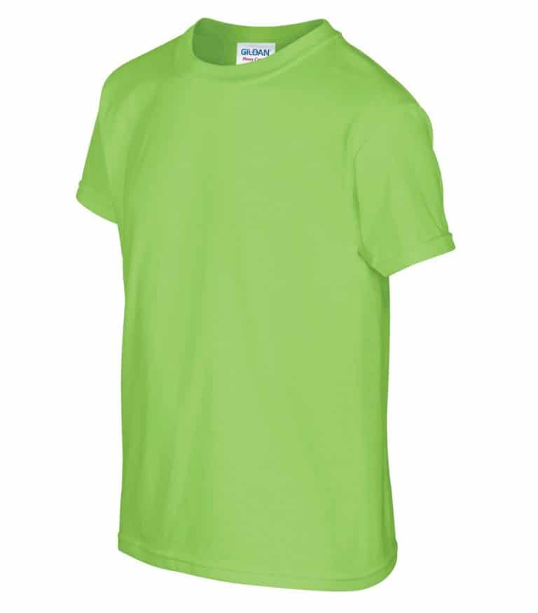 WTSM500B-Y - Lime - WorkwearToronto.com - T-Shirts for Youth With Custom Decoration - Custom T Shirts with Vinyl Heat Transfer