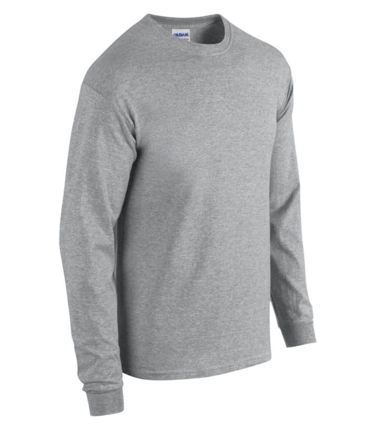 WTSM5400 - Sport Grey - WorkwearToronto.com - Men's T-Shirts With Custom Logo