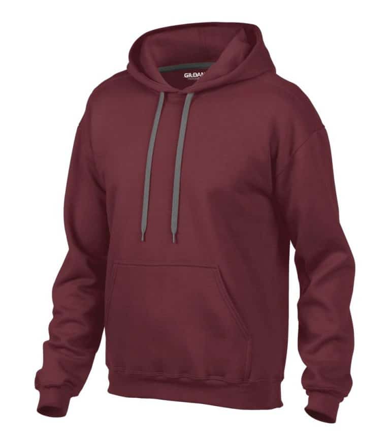 WTSM92500 - Maroon - WorkwearToronto.com - Men's Hoodies & Sweatshirts Cost