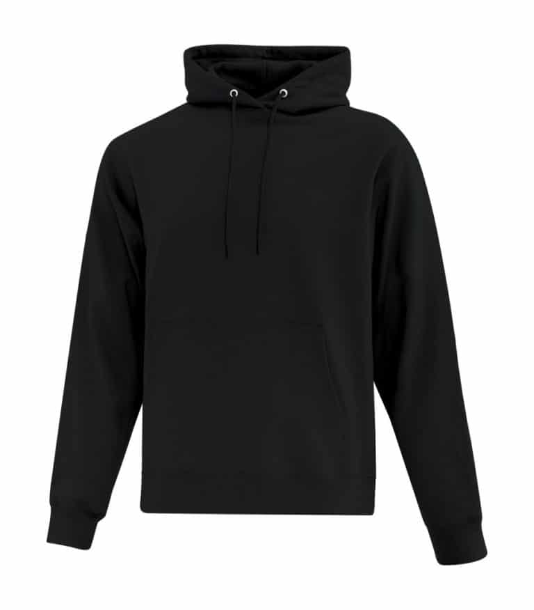 WTSMATCF2500 - Black - Hooded Sweatshirt For Men - WorkwearToronto.com - Men's Hoodies Sweatshirts - Custom Clothing Embroidery and Heat Press