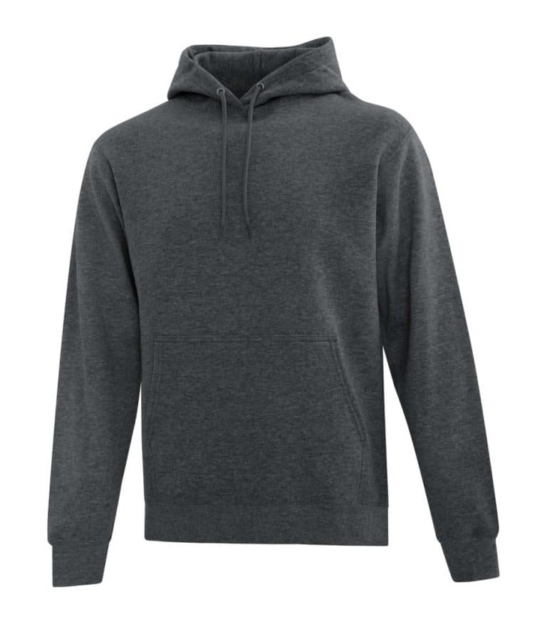 WTSMATCF2500 - Dark Heather Grey - Hooded Sweatshirt For Men - WorkwearToronto.com - Men's Hoodies Sweatshirts - Custom Clothing Embroidery and Heat Press