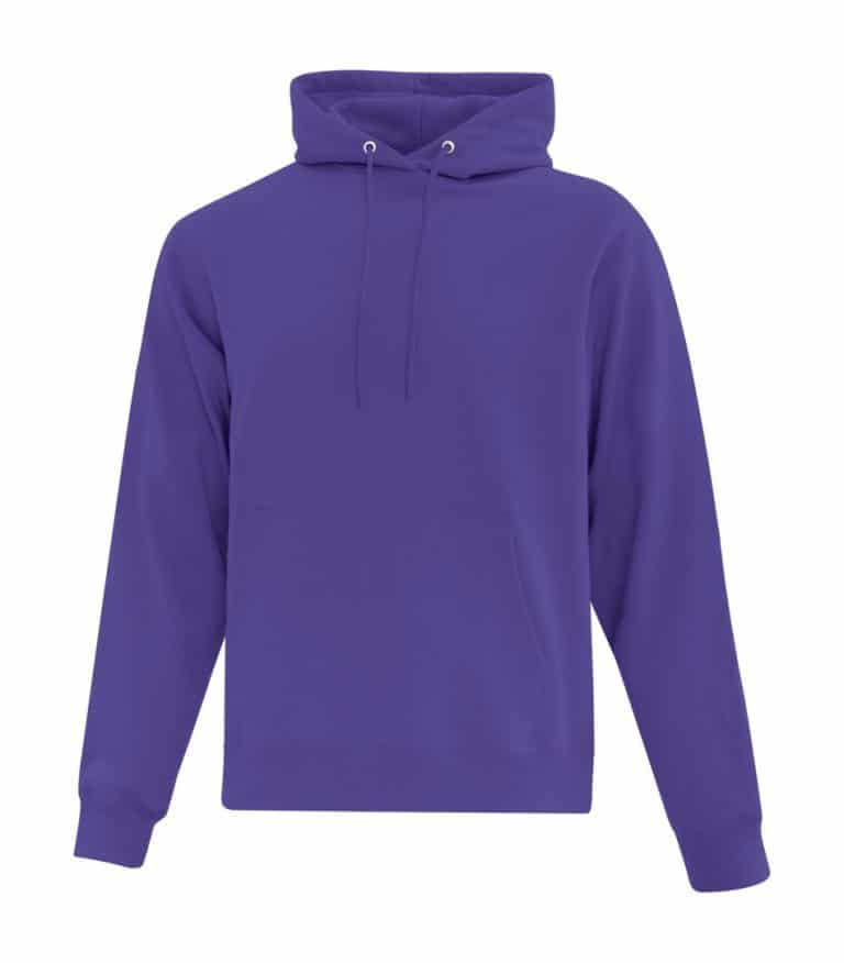 WTSMATCF2500 - Purple - Hooded Sweatshirt For Men - WorkwearToronto.com - Men's Hoodies Sweatshirts - Custom Clothing Embroidery and Heat Press