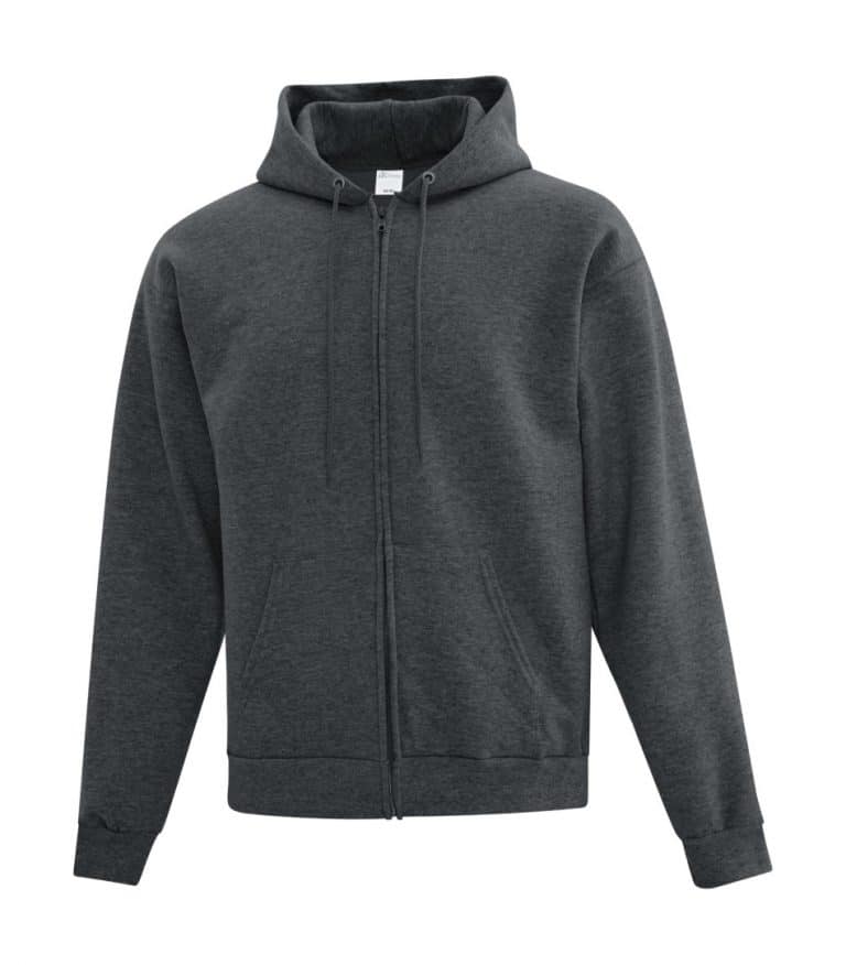 WTSMATCF2600 - Dark Heather Grey - Hooded Sweatshirt - WorkwearToronto.com - Men's Hoodies - Custom Clothing Embroidery and Heat Press
