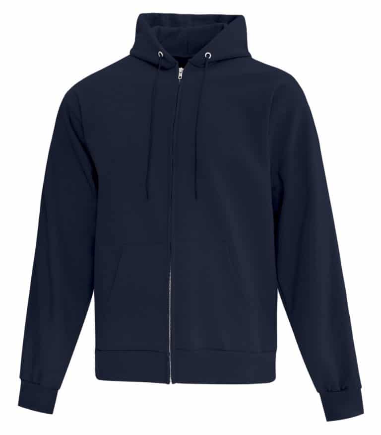 WTSMATCF2600 - Dark Navy - WorkwearToronto.com - Men's Hoodies - Custom Logo - Hooded Sweatshirt - Custom Clothing Embroidery and Heat Press