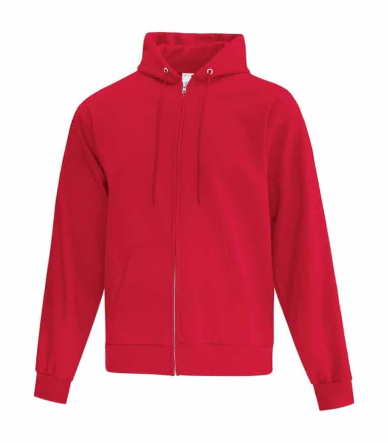 WTSMATCF2600 - Red - Hooded Sweatshirt - WorkwearToronto.com - Men's Hoodies - Custom Clothing Embroidery and Heat Press