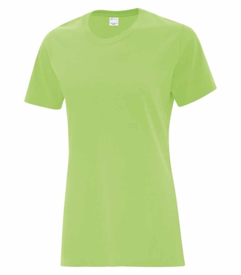 WTSMBATC1000L-W - Lime - WorkwearToronto.com - Ladies' T-Shirts - Custom T Shirts Cost