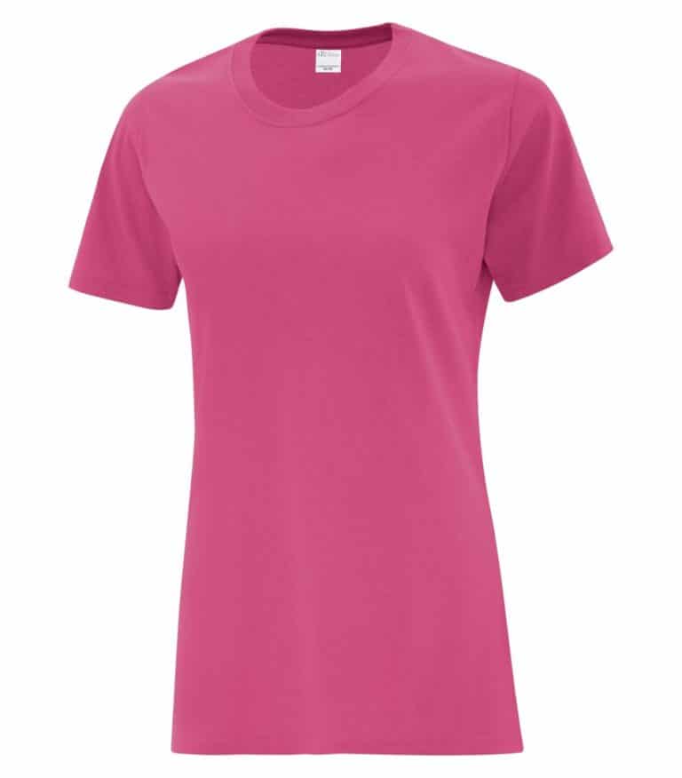WTSMBATC1000L-W - Sangria - WorkwearToronto.com - Ladies' T-Shirts - Custom T Shirts Cost