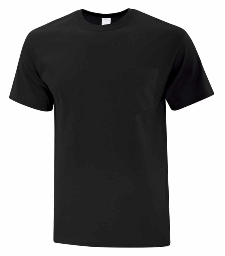 WTSMBATC1000P - Black - WorkwearToronto.com - Men's Pocket T-Shirt - Custom T- Shirts Cost