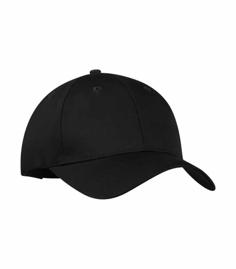 WTSMC130 - Black - WorkwearToronto.com - Baseball Hat - Headwear - Custom Embroidery Decoration Cost