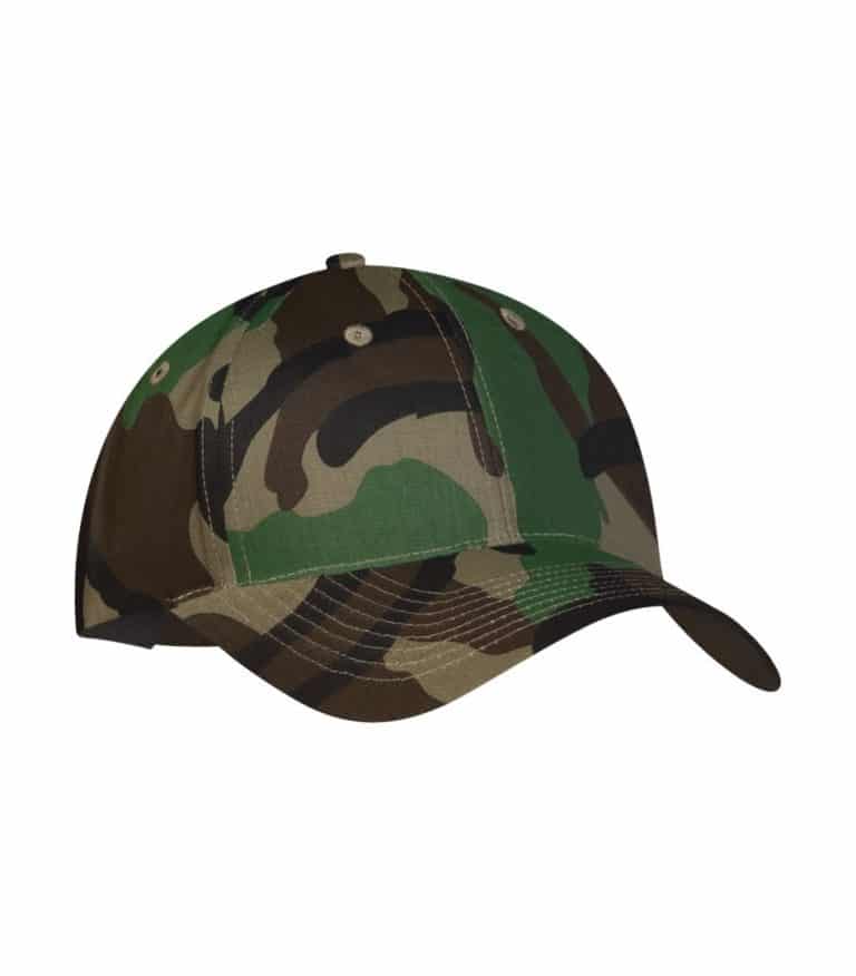 WTSMC130 - Camo - WorkwearToronto.com - Baseball Hat - Headwear - Custom Embroidery Decoration Cost