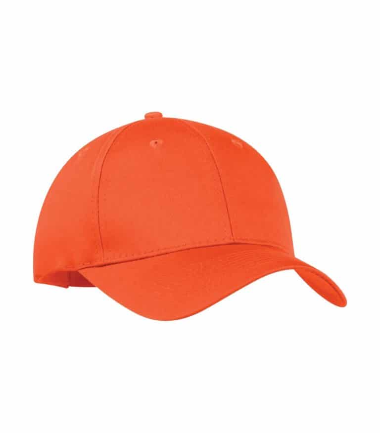 WTSMC130 - Orange - WorkwearToronto.com - Baseball Hat - Headwear - Custom Embroidery Decoration Cost