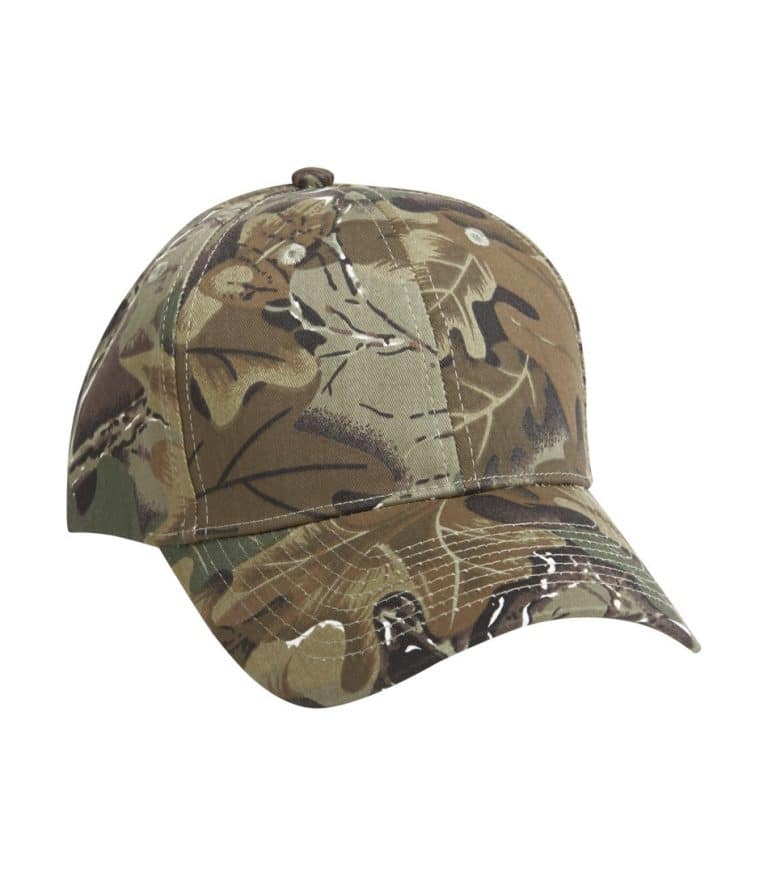 WTSMY130 - Camo Leaf - WorkwearToronto.com - Baseball Hats with Custom Embroidery - Heat Press - Cost