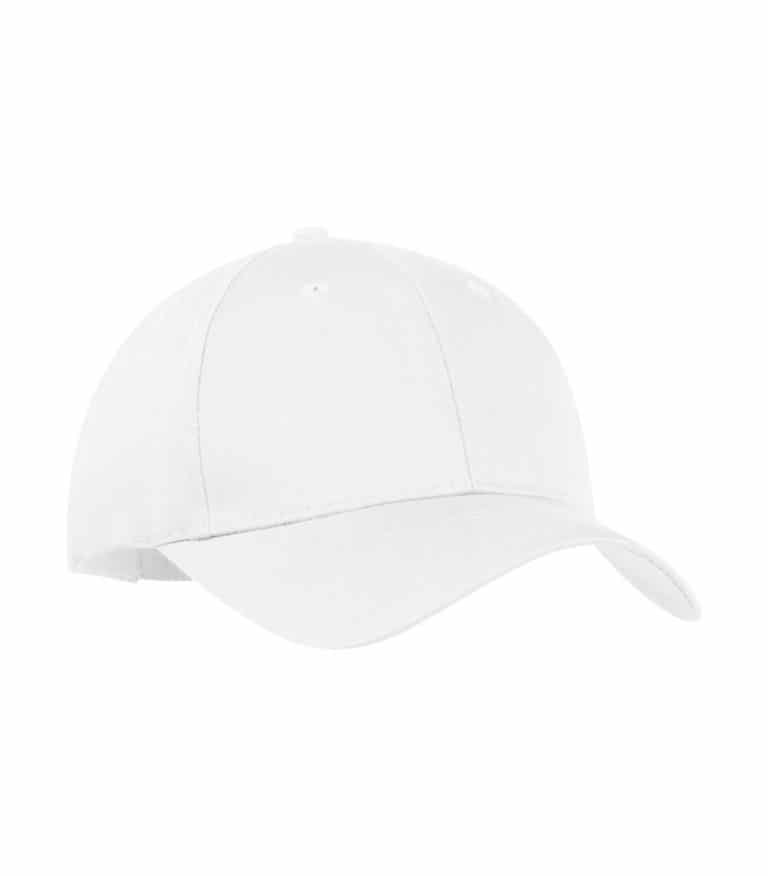 WTSMY130 - White - WorkwearToronto.com - Baseball Hats with Custom Embroidery - Heat Press - Cost