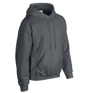Custom Sweatshirt Hoodie with Your Logo - WTSN1850 Charcoal - Promotional Products - Heat Transfer - Screen Printing - Embroidery