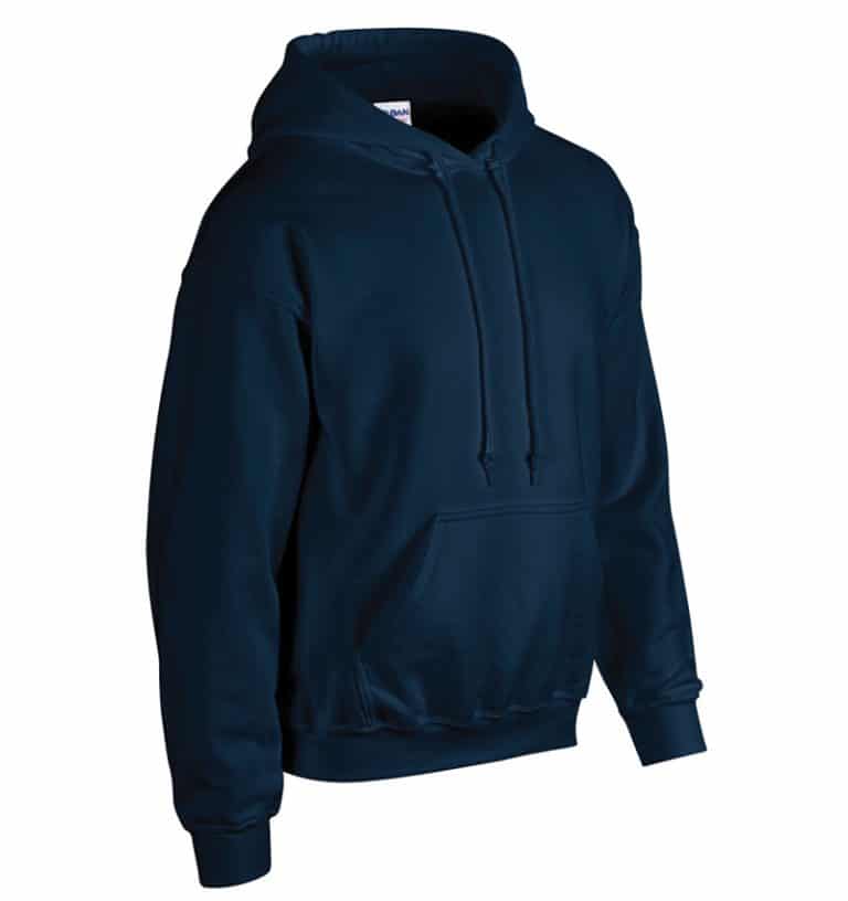Custom Sweatshirt Hoodie with Your Logo - WTSN1850 Navy - Promotional Products - Heat Transfer - Screen Printing - Embroidery