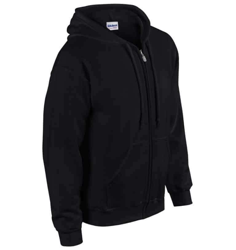 Custom Sweatshirt hoodies with your logo - Promotional Products - Workwear Toronto - Heat Transfer - Screen Printing - Embroidery - WTSN1860 Black