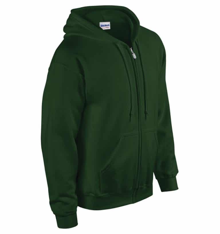 Custom Sweatshirt hoodies with your logo - Promotional Products - Workwear Toronto - Heat Transfer - Screen Printing - Embroidery - WTSN1860 Forest Green
