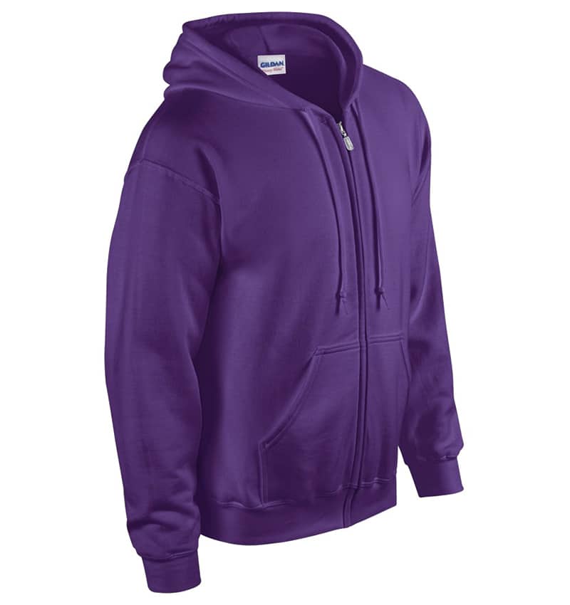 Custom Sweatshirt hoodies with your logo - Promotional Products - Workwear Toronto - Heat Transfer - Screen Printing - Embroidery - WTSN1860 Purple