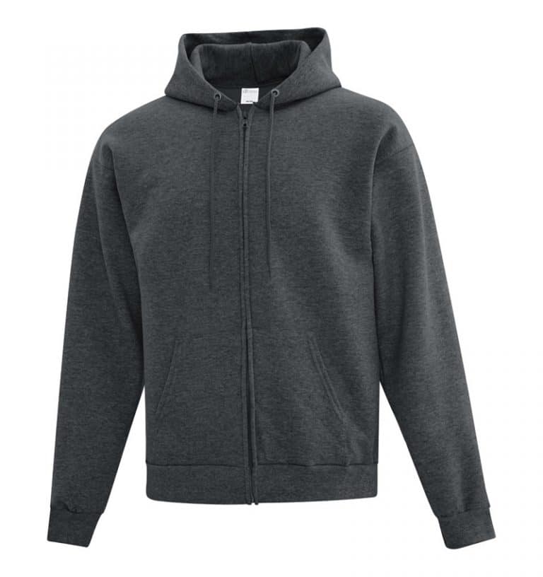 Everyday - Hoodie - Sweatshirt - Workwear Toronto - Heat Transfer - Screen Printing - Embroidery - Dark Heather Grey