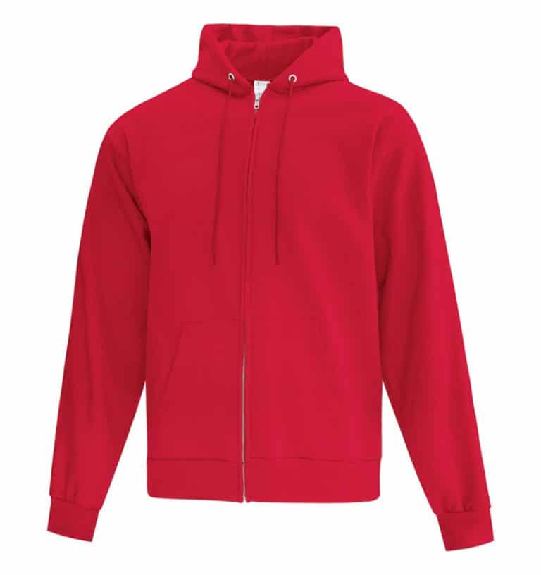 Everyday - Hoodie - Sweatshirt - Workwear Toronto - Heat Transfer - Screen Printing - Embroidery - Red