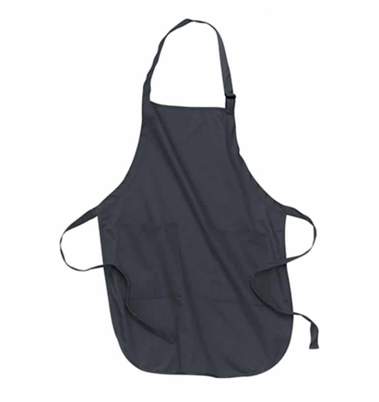 Custom Aprons With Your Logo - WTSNA100 Coal Grey - Promotional Products - Workwear Toronto - Heat Transfer - Screen Printing - Embroidery - Kitchen