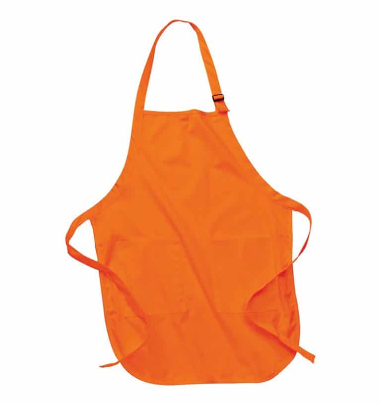 Custom Aprons With Your Logo - WTSNA100 Orange - Promotional Products - Workwear Toronto - Heat Transfer - Screen Printing - Embroidery - Kitchen