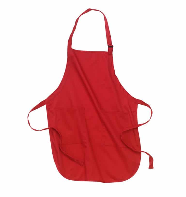 Custom Aprons With Your Logo - WTSNA100 Red - Promotional Products - Workwear Toronto - Heat Transfer - Screen Printing - Embroidery - Kitchen